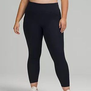 Lululemon Power Thru High Rise Tight Sz. 8 Navy